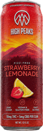 High Peaks Strawberry Lemonade can