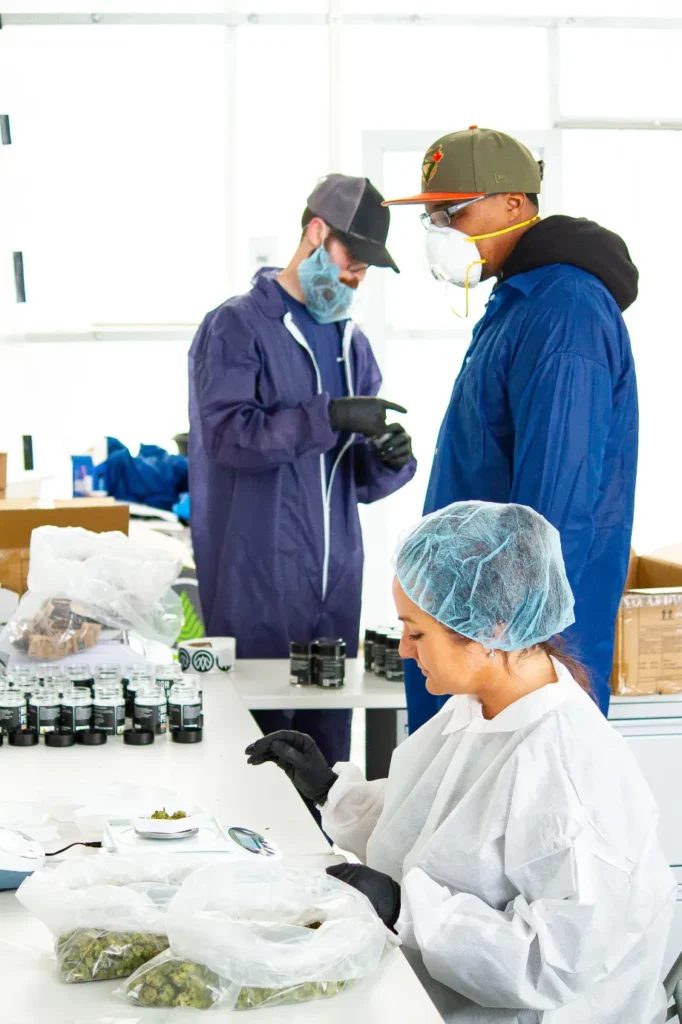 Central Processors NY team members packaging product in the facility