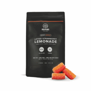 Lifted Strawberry Lemonade Gummies | 25-Pk. | 4:3:2 THC:CBG:CBD | Energy