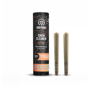 Chem Cleaner | Hash Infused | Sativa | 2-Pack Pre-Rolls | 0.75g Each