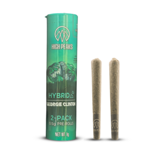 George Clinton | Hybrid | 2-Pack Pre-Rolls | 0.5g Each